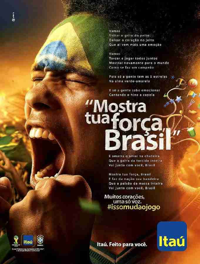 Somos todos vendedores - Análise de Propaganda - 2014 2015 - Itaú Copa do Mundo Brasil